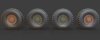 Eureka XXL ER-3554 – Sagged Wheel Set for KTO Rosomak (1:35)
